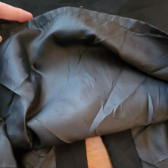 Fabiano Black Below The Knee Pencil Skirt - Picture 12 of 13